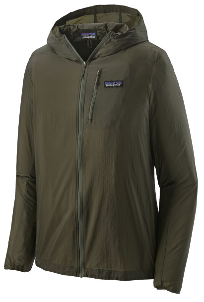 Patagonia Houdini windbreaker jacket (basin green)